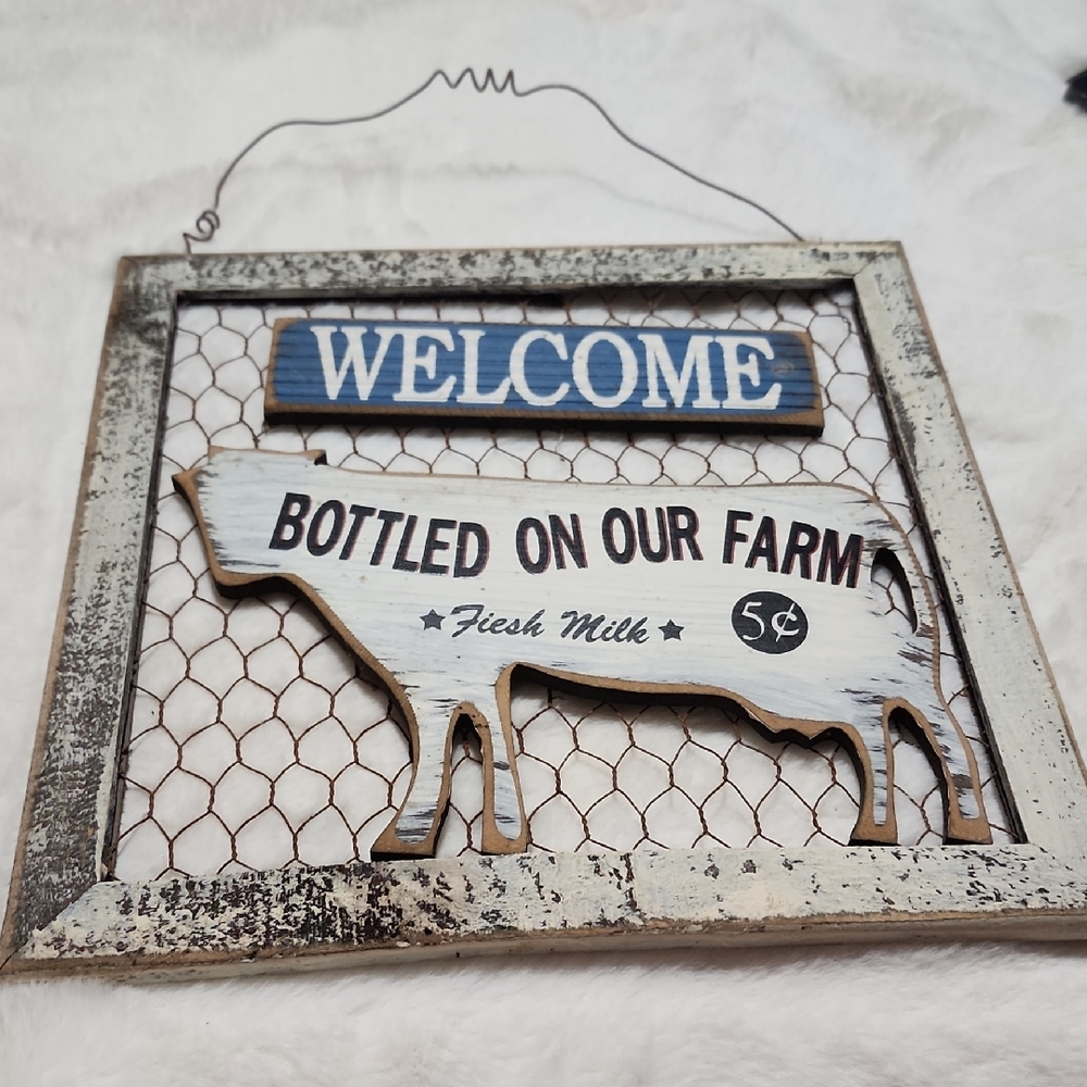 2017  Wall Hanging / DOOR HANGING " WELCOME ".